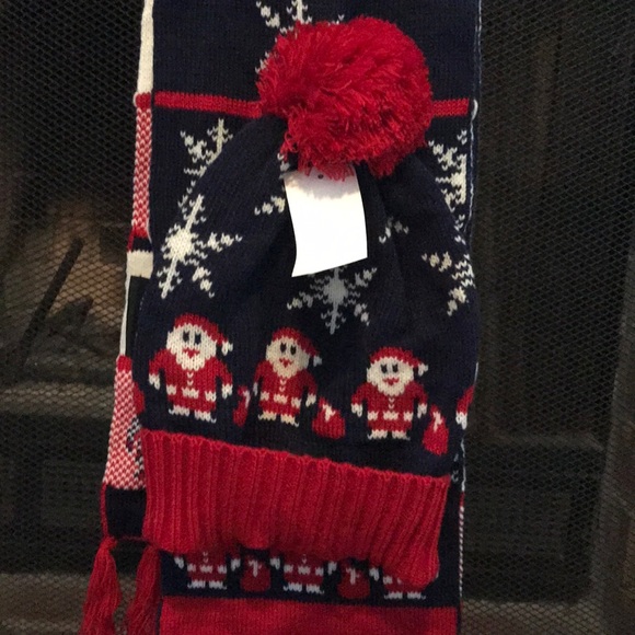 Holidays scarf and hat set - Picture 2 of 5